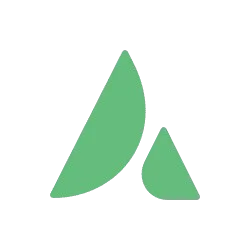 Geometric green shapes on a blue background form an abstract design, reminiscent of Sheharyar Sirajs style, with a large triangular shape on the left and a smaller one on the right.